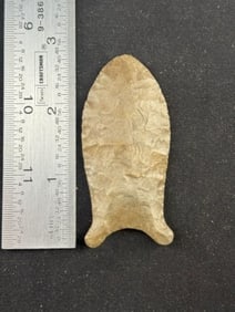 2 & 3/4" Paleo Point Indian Artifact Arrowhead