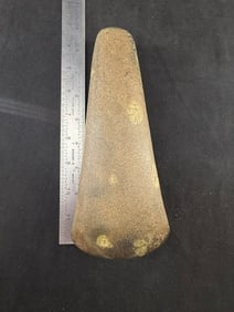 Pole Celt Indian Artifact Arrowhead