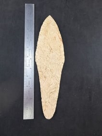 Large Spear Point Indian Artifact Arrowhead