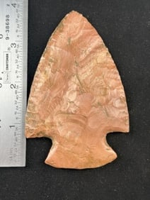 4" Hopewell Indian Artifact Arrowhead