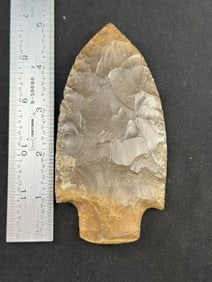 5" Adena Indian Artifact Arrowhead
