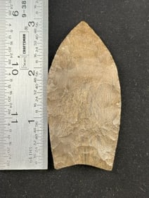 3" Clovis Indian Artifact Arrowhead