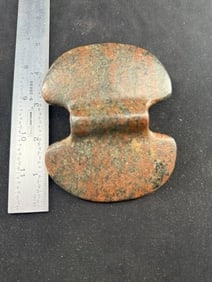 Beautiful Bannerstone Indian Artifact Arrowhead