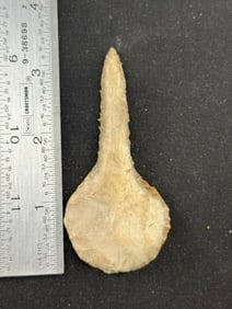 Drill Indian Artifact Arrowhead