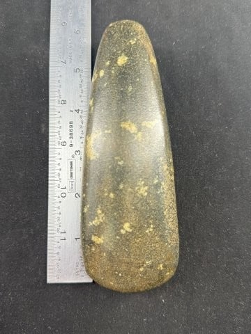 Celt Indian Artifact Arrowhead: KEY WORDS: INDIAN ARTIFACT ARTIFACTS ARROWHEAD ARROWHEADS NATIVE AMERICAN MISSISSIPPIAN QUAPAW CADDO POTTERY COINS MORGAN DOLLAR PEACE DOLLAR SILVER COINS Arkansas. Now taking in consignments for pre-