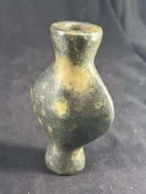 Bottle Bannerstone Indian Artifact Arrowhead