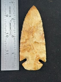 3 & 3/4" Dovetail Indian Artifact Arrowhead