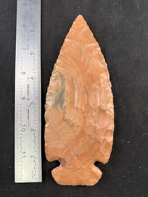 6 & 1/2" Dovetail Indian Artifact Arrowhead