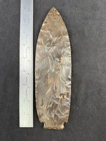 9 & 1/4" Benton Indian Artifact Arrowhead