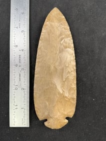 6 & 1/4" Dovetail Indian Artifact Arrowhead