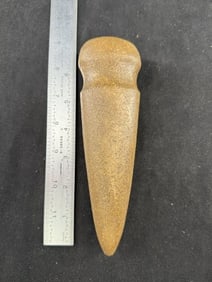 Exceptional War Club Indian Artifact Arrowhead
