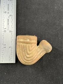 Trade Pipe Indian Artifact Arrowhead