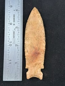 4" Graham cave Indian Artifact Arrowhead