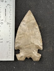 2 & 1/2" Hickory Ridge Indian Artifact Arrowhead