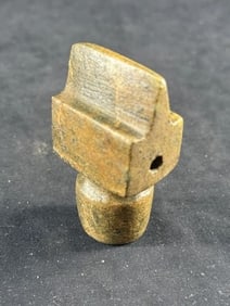Stone Pipe Indian Artifact Arrowhead