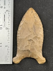 3" Beaver Lake Indian Artifact Arrowhead