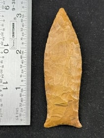 3 & 1/4" Cumberland Indian Artifact Arrowhead