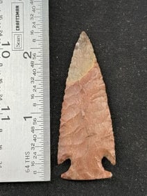 2 & 1/4" Horse Creek Chert Point Indian Artifact Arrowhead