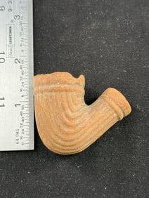 Trade Pipe Indian Artifact Arrowhead