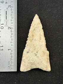 2 & 1/2" Dalton Indian Artifact Arrowhead