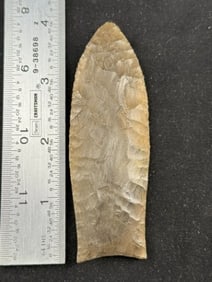 Clovis Indian Artifact Arrowhead