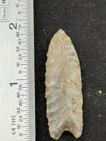Wheeler Indian Artifact Arrowhead