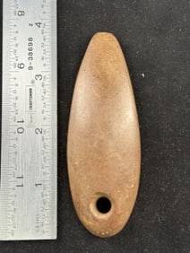 Stone Pendant Indian Artifact Arrowhead