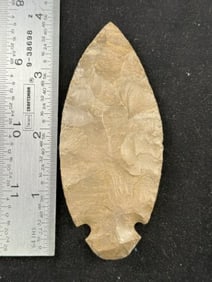 3 & 7/8" Dovetail Indian Artifact Arrowhead