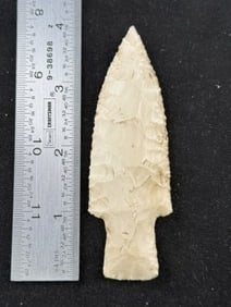 4" Hardin Indian Artifact Arrowhead