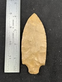 4 & 3/8" Benton Indian Artifact Arrowhead