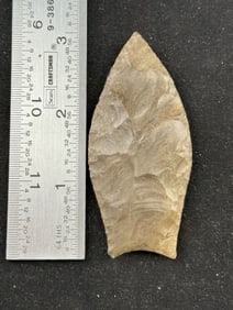 Clovis Indian Artifact Arrowhead