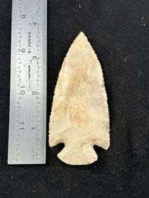 3 & 3/4" Dovetail Indian Artifact Arrowhead