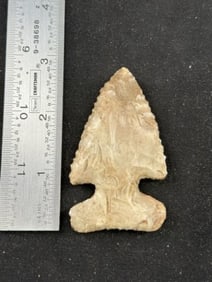 2 & 3/4" Thebes Indian Artifact Arrowhead