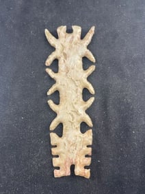 6" Tussinger Eccentric Indian Artifact Arrowhead