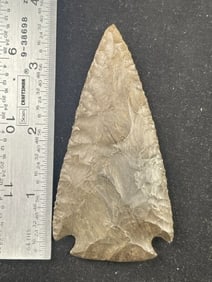 3 & 5/8" Lost Lake Indian Artifact Arrowhead