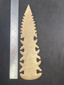 Tussinger Eccentric Indian Artifact Arrowhead