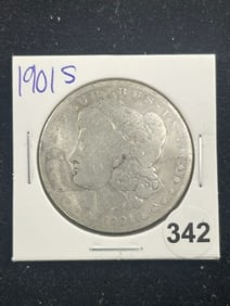 1901 S Morgan Silver Dollar Coin