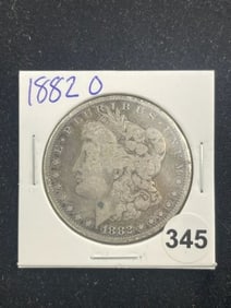 1882 O Morgan Silver Dollar Coin