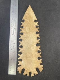 Tussinger Eccentric Indian Artifact Arrowhead