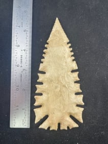 Tussinger Eccentric Indian Artifact Arrowhead