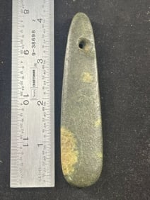 Stone Pendant Indian Artifact Arrowhead