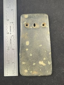 3 Hole Pendant Indian Artifact Arrowhead