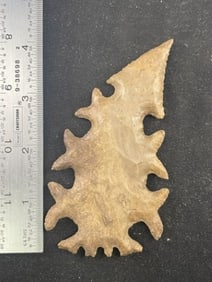 Tussinger Eccentric Indian Artifact Arrowhead