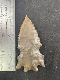 Tussinger Eccentric Indian Artifact Arrowhead