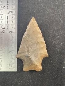 Adena Indian Artifact Arrowhead