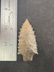 Texas Point Indian Artifact Arrowhead