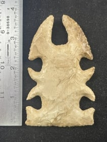 Tussinger Eccentric Indian Artifact Arrowhead