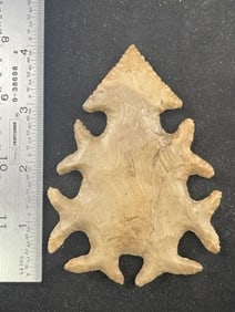 Tussinger Eccentric Indian Artifact Arrowhead