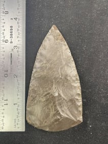 North Blade Indian Artifact Arrowhead