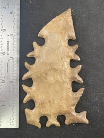 Tussinger Eccentric Indian Artifact Arrowhead